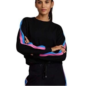 Black Line By Noli Chase Sweatshirt Azure‎ XL NWT